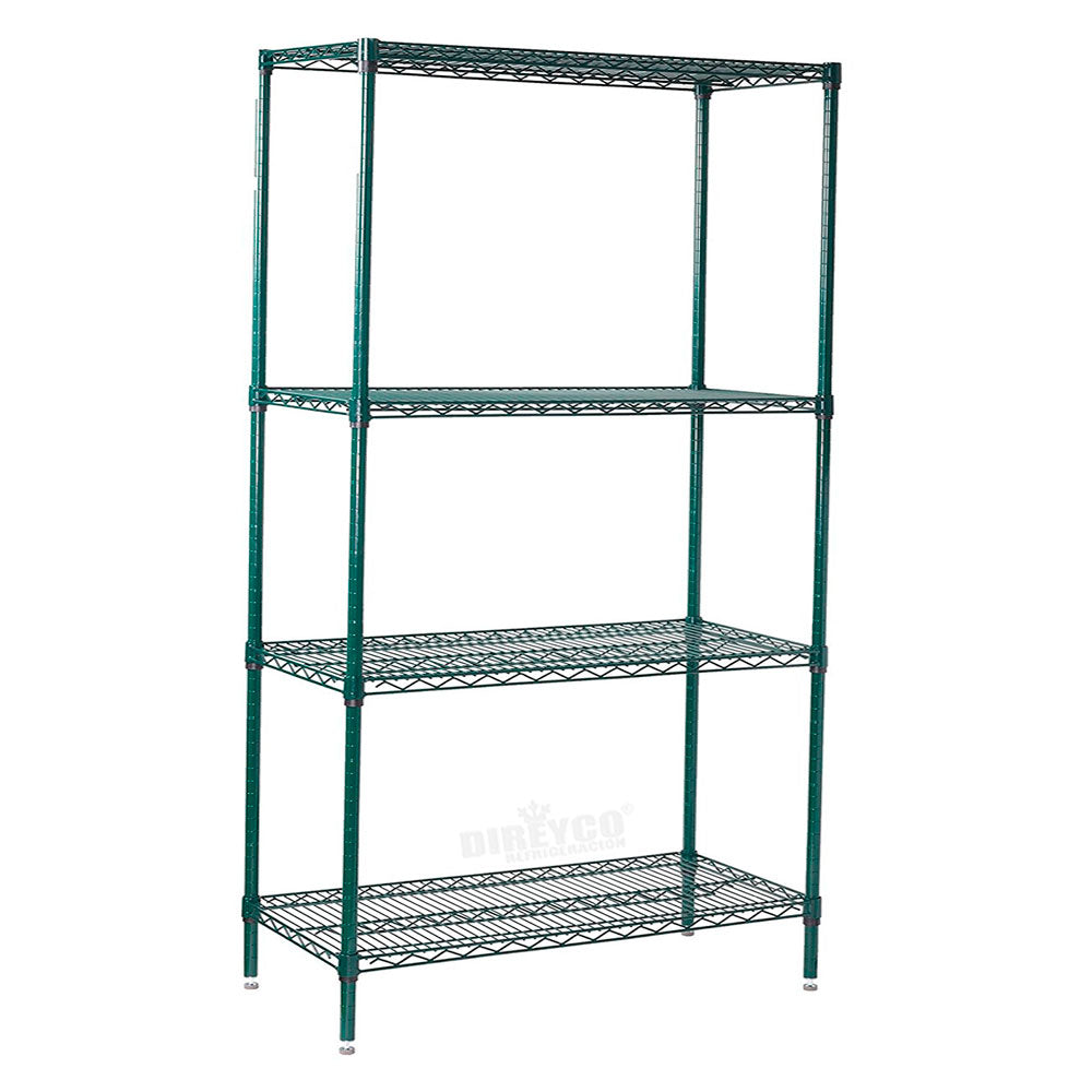 Anaquel Epoxico Asber ED 1848 - 4 Niveles -450x1220x1820 mm