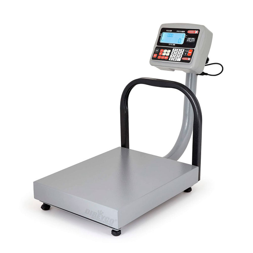 Báscula De Recibo Torrey PCB-100 Plataforma De 100 Kilos