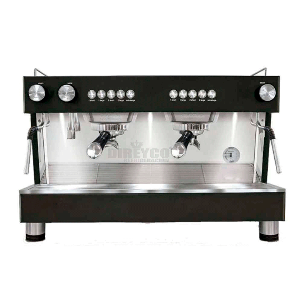 Cafetera International-Ascaso BARISTA T ZERO 2GR Negra de 2 Grupos