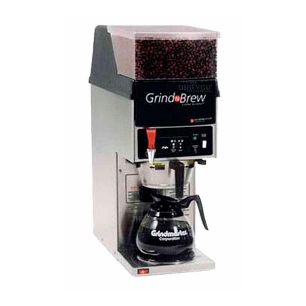 Cafetera Percoladora Grindmaster GNB-11H Para Una Jarra Con Molino De Café Integrado