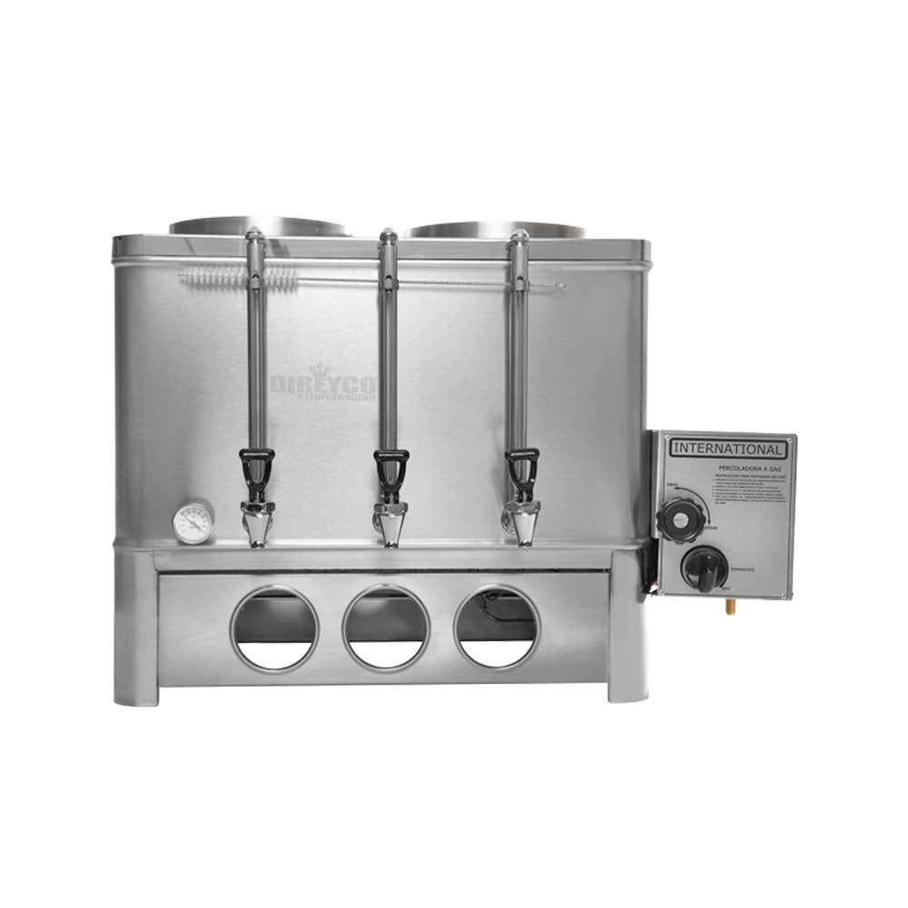 Cafetera Percoladora International 20-20-G A Gas Para 40 Litros