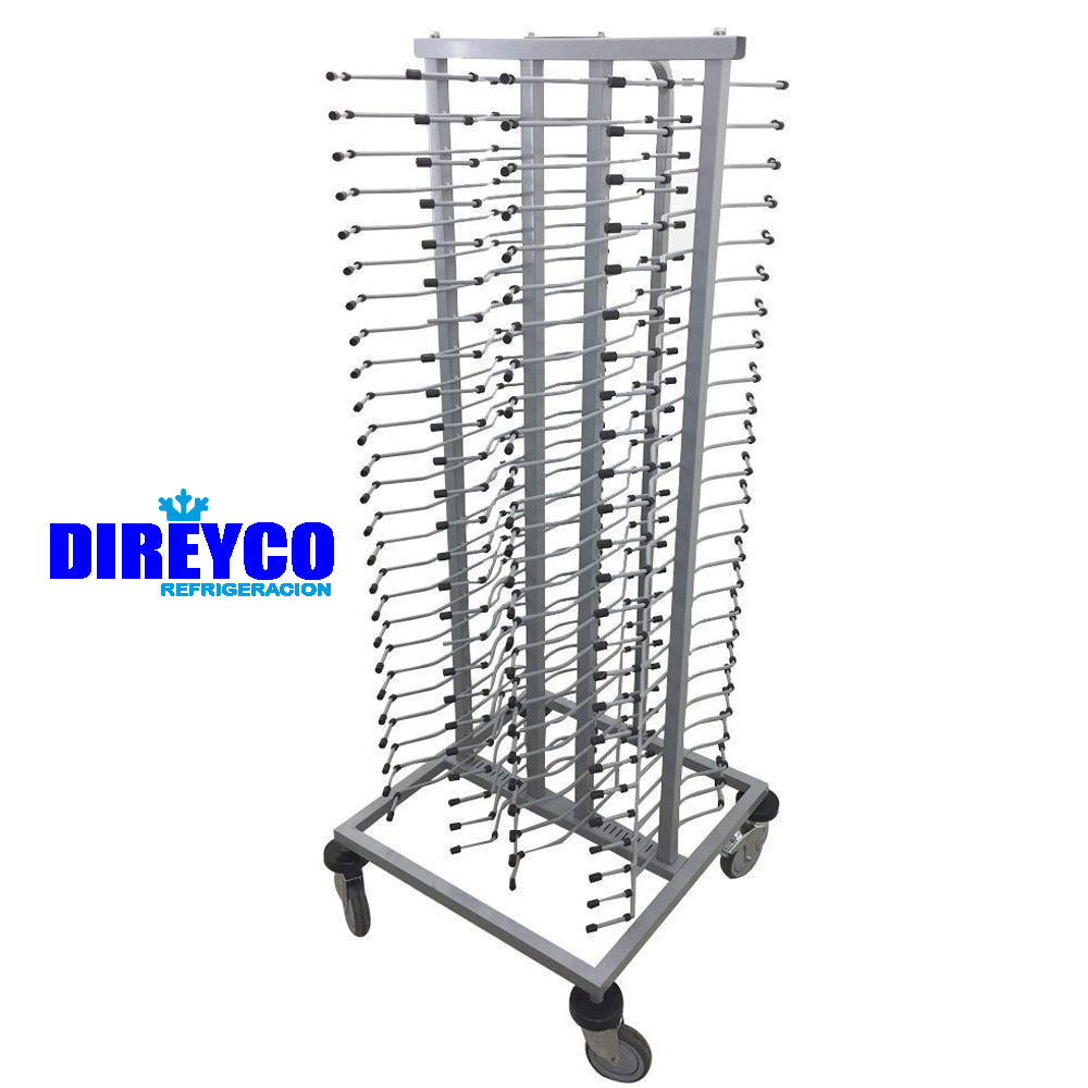 Carro Porta Platos Asber CPP-100 - 100 Platos