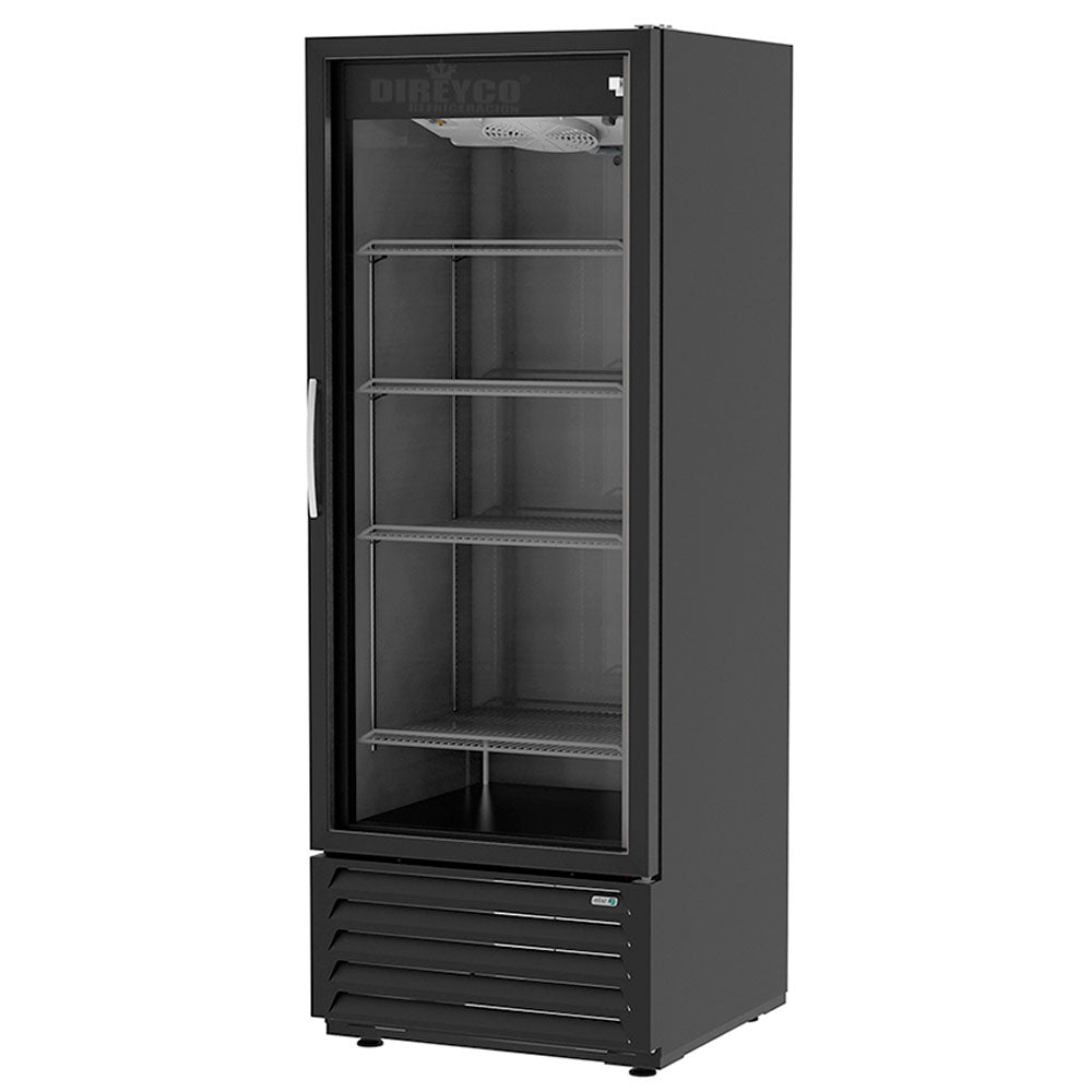 Congelador Asber AFM-17-HC Puerta De Cristal Merchandiser Line