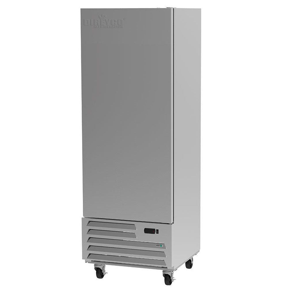 Congelador Asber ARF-17-H HC Puerta Solida Acero Inoxidable