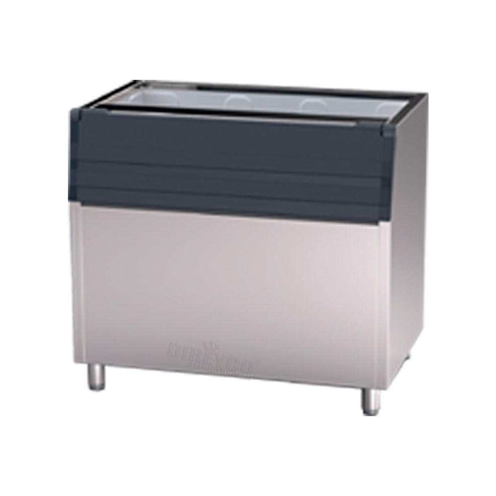Contenedor De Hielo Brema Modelo Bin 350 Para Almacenar 300 Kg