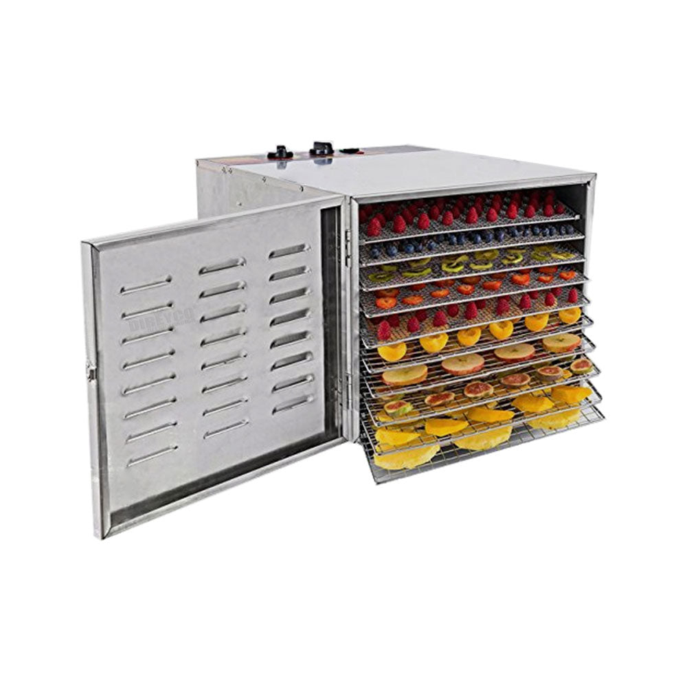 Deshidratador De Alimentos Migsa FD-1 De 10 Rejillas