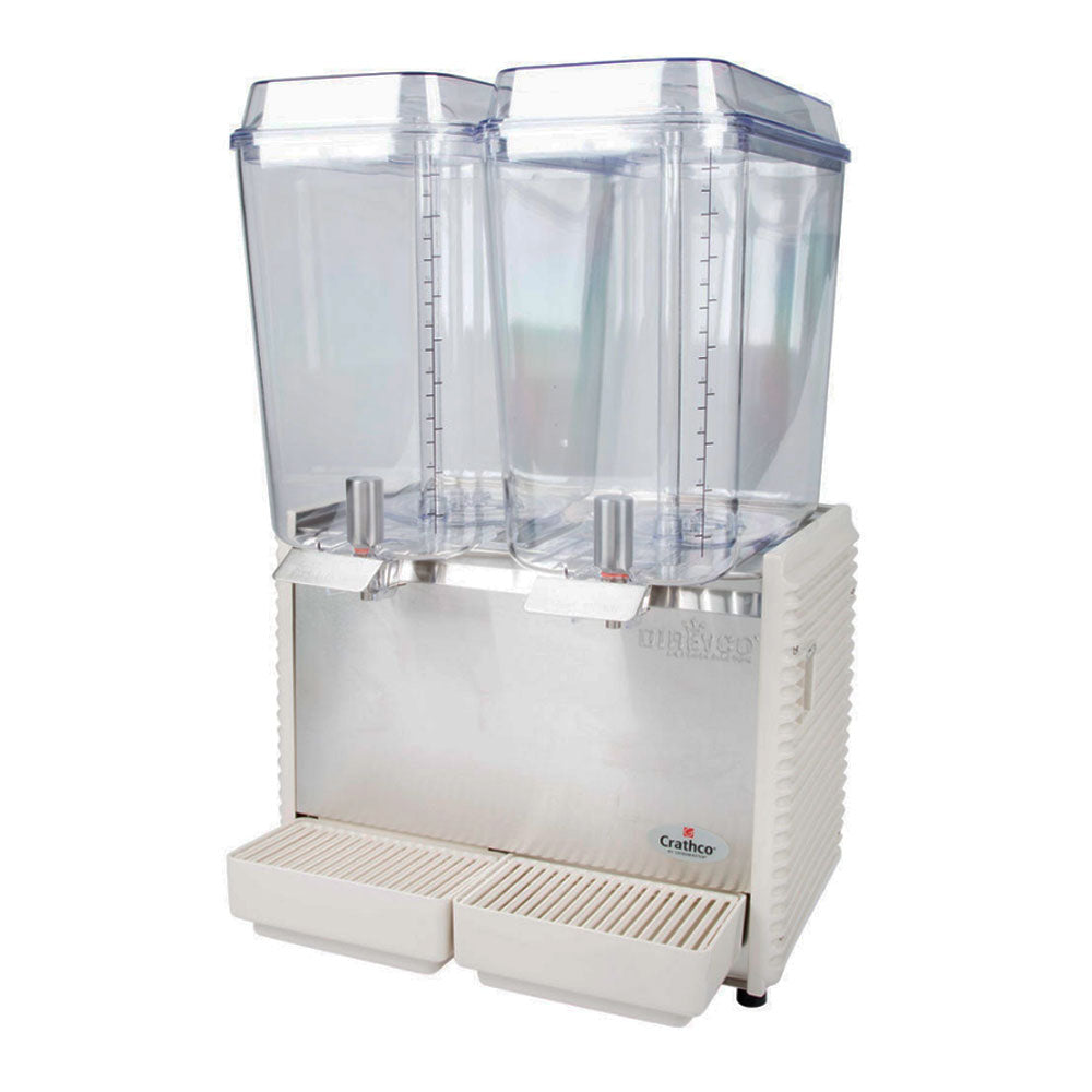 Dispensador De Bebidas Crathco D25-4 De 2 Tazones De 5 Galones