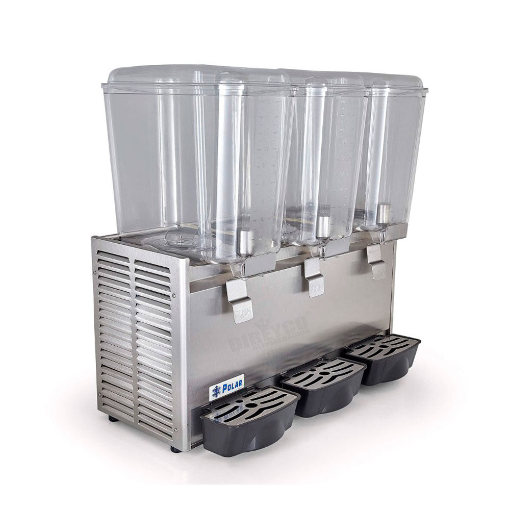 Dispensador De Bebidas Polar DB-18x3 Tres Tanques