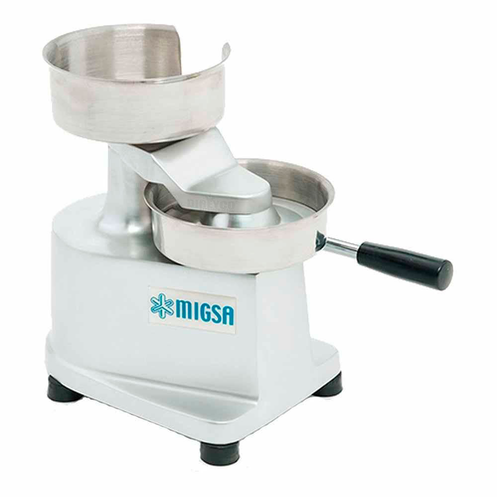 Formadora De Hamburgesas Migsa HF-130 Manual De 13 cm