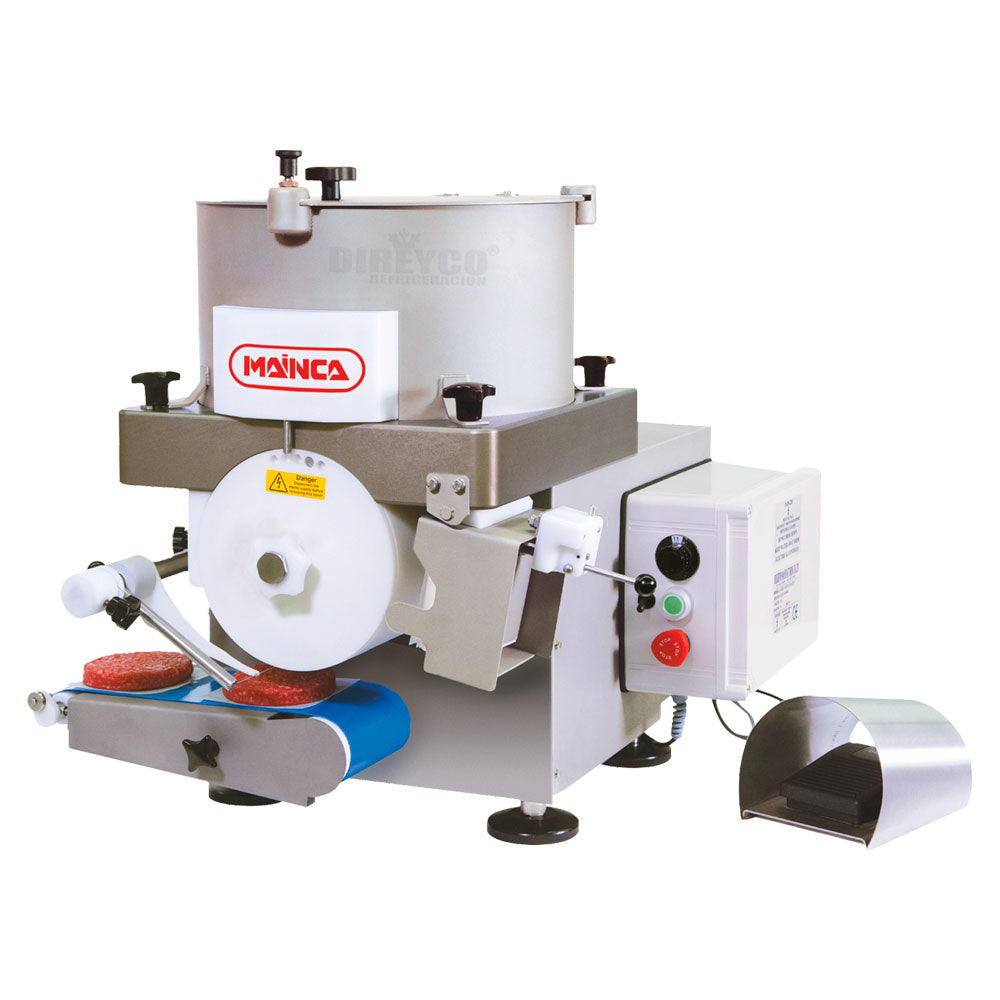Formadora De Hamburguesas Automática Cobacorp HA-2200 De Pedal Y Cinta