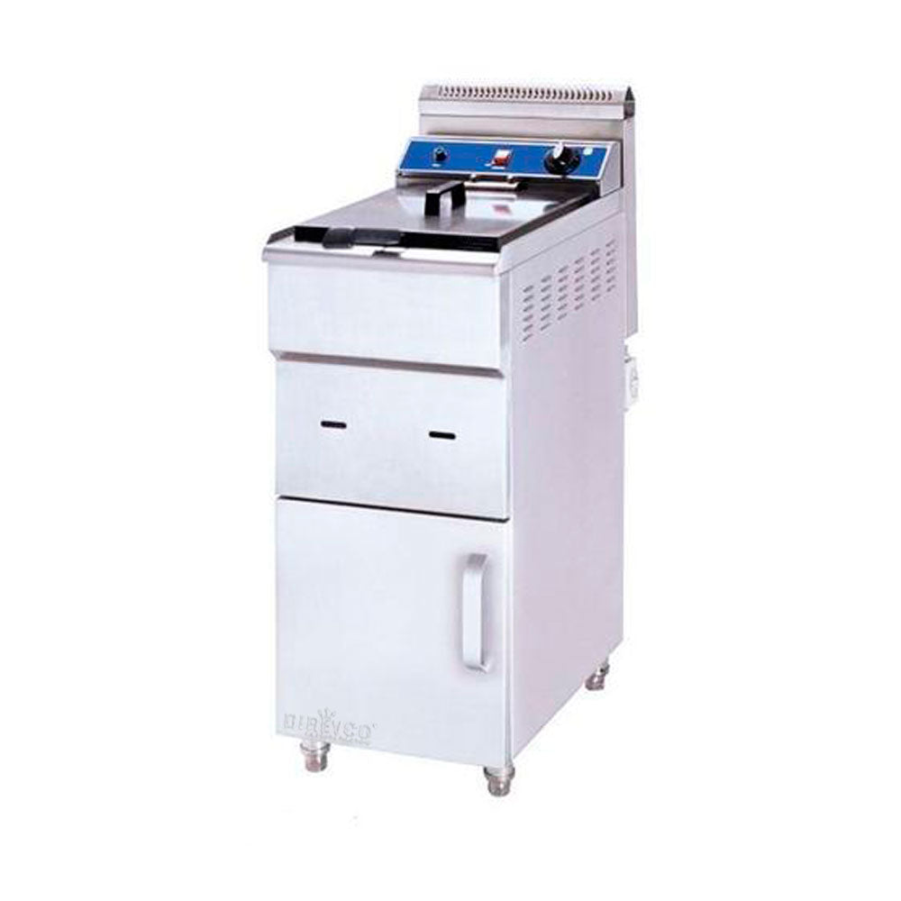 Freidora A Gas Migsa HGF-181C Un Tanque De 18 Litros Con Una Canastilla