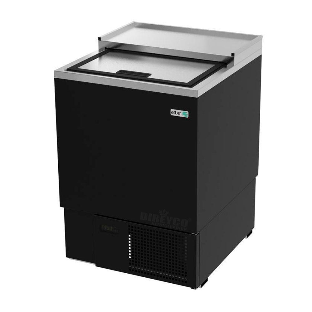 Glass Froster en Vinil Negro Asber AGF-24-HC 1 Puerta Corrediza