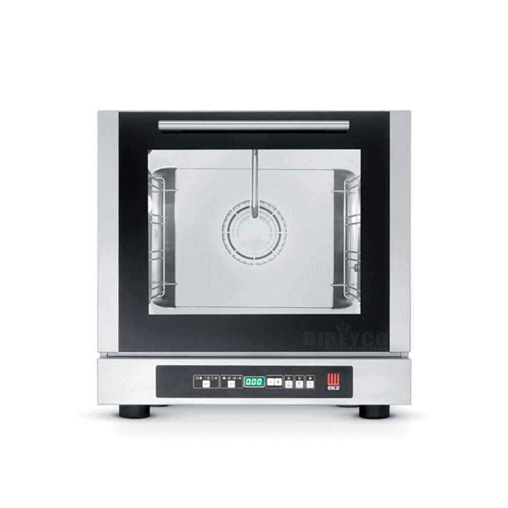 Horno Electrico De Convección TECNOEKA Modelo EKF 423 D UD Capacidad de 4 Charolas Con Vapor