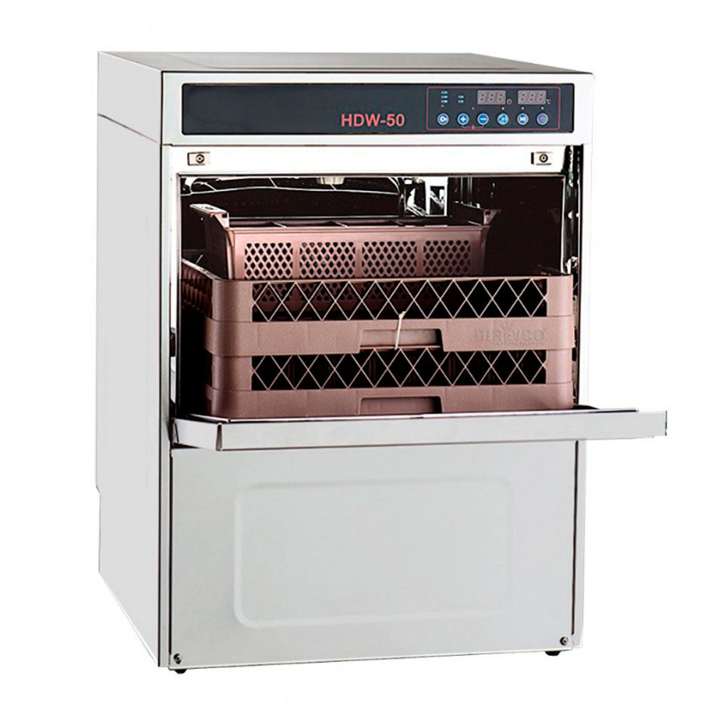 Lavavajilla Migsa HDW-50 De Acero inoxidable De 24 Litros A 220V