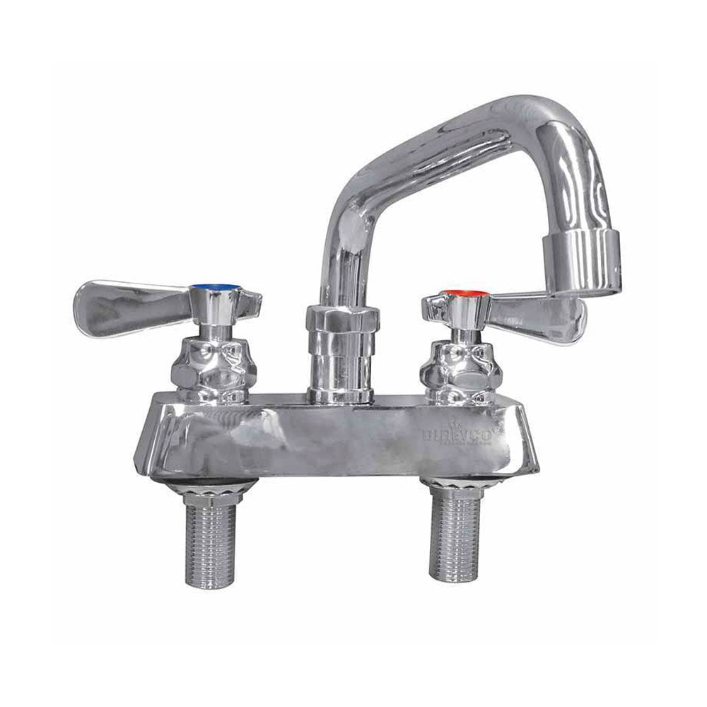 Llave Mezcladora Migsa BXF-F6 Cuello De Ganzo De 12" De Longitud Para Cubierta / Piso