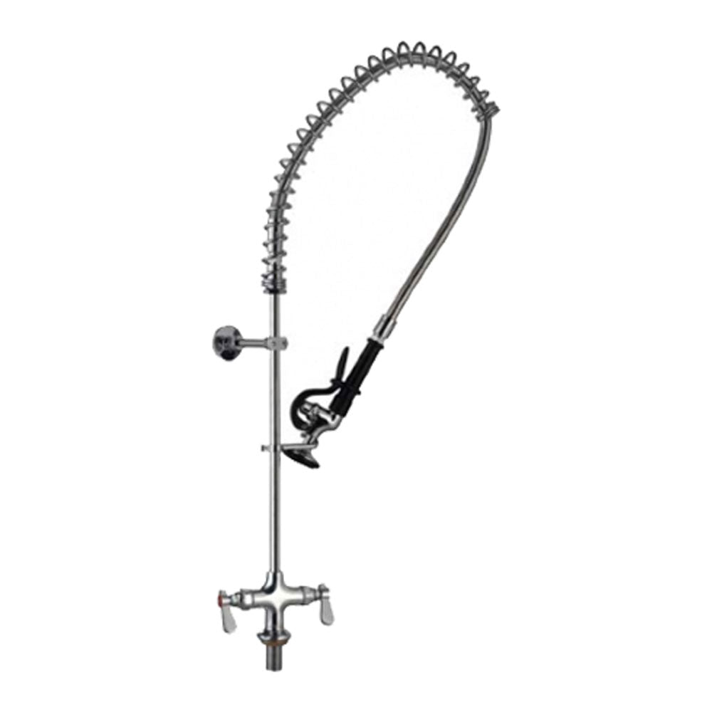 Llave de Prelavado Asber 98001-1 -Colocacion a Cubierta -Perf. Sensilla y Mezcladora
