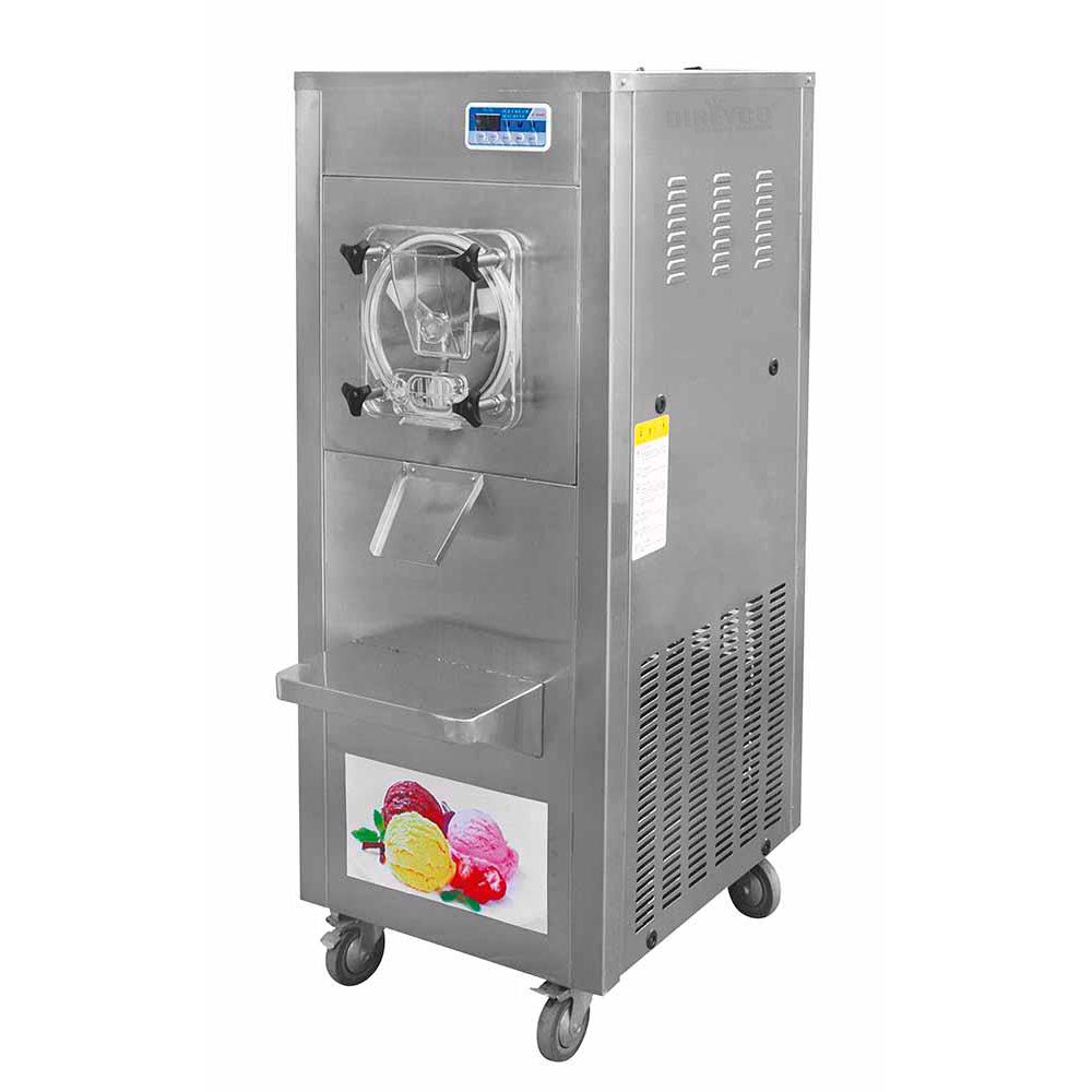Maquina De Helado Duro Migsa BQY-N40 De Piso Cilindro de 15 Litros