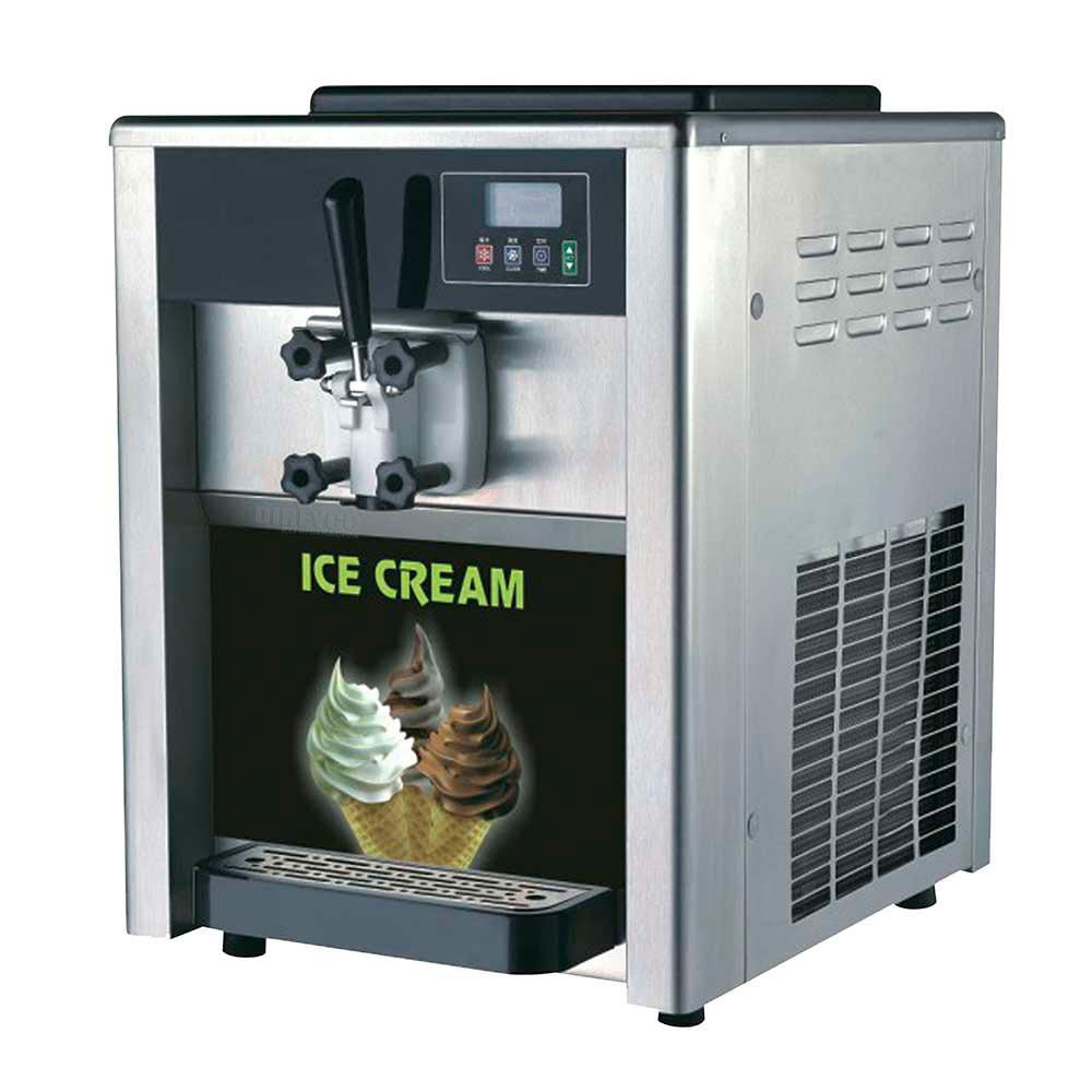 Maquina De Helado Suave Migsa BQL-118 De Mesa Para 1 Sabor