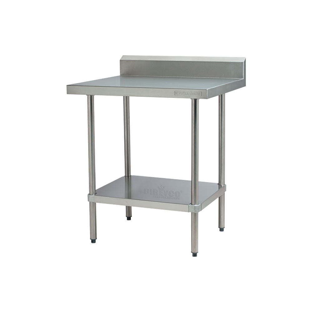 Mesa De Trabajo International Con Lambrin Y Entrepaño 800 Modelo MEL8