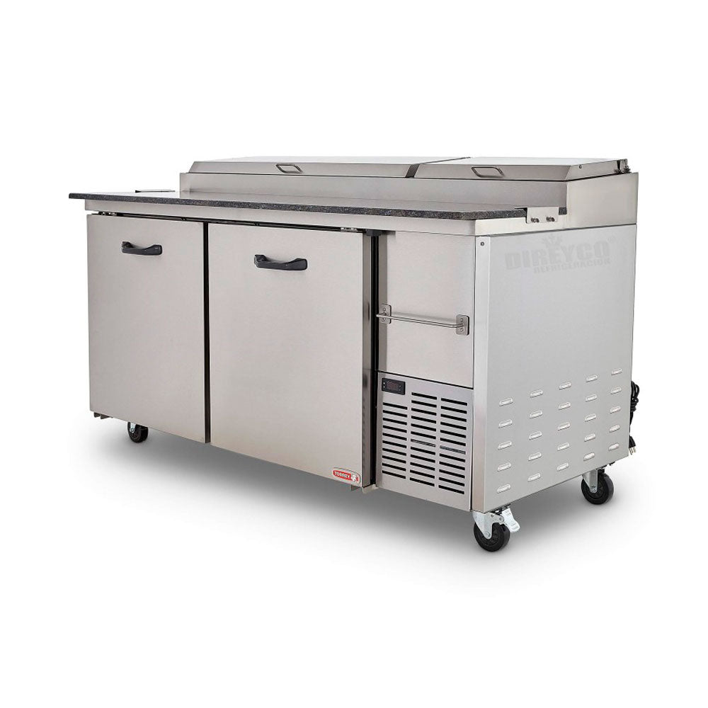 Mesa Fría De Preparacion De Alimentos PTP-11 Para 9 Insertos