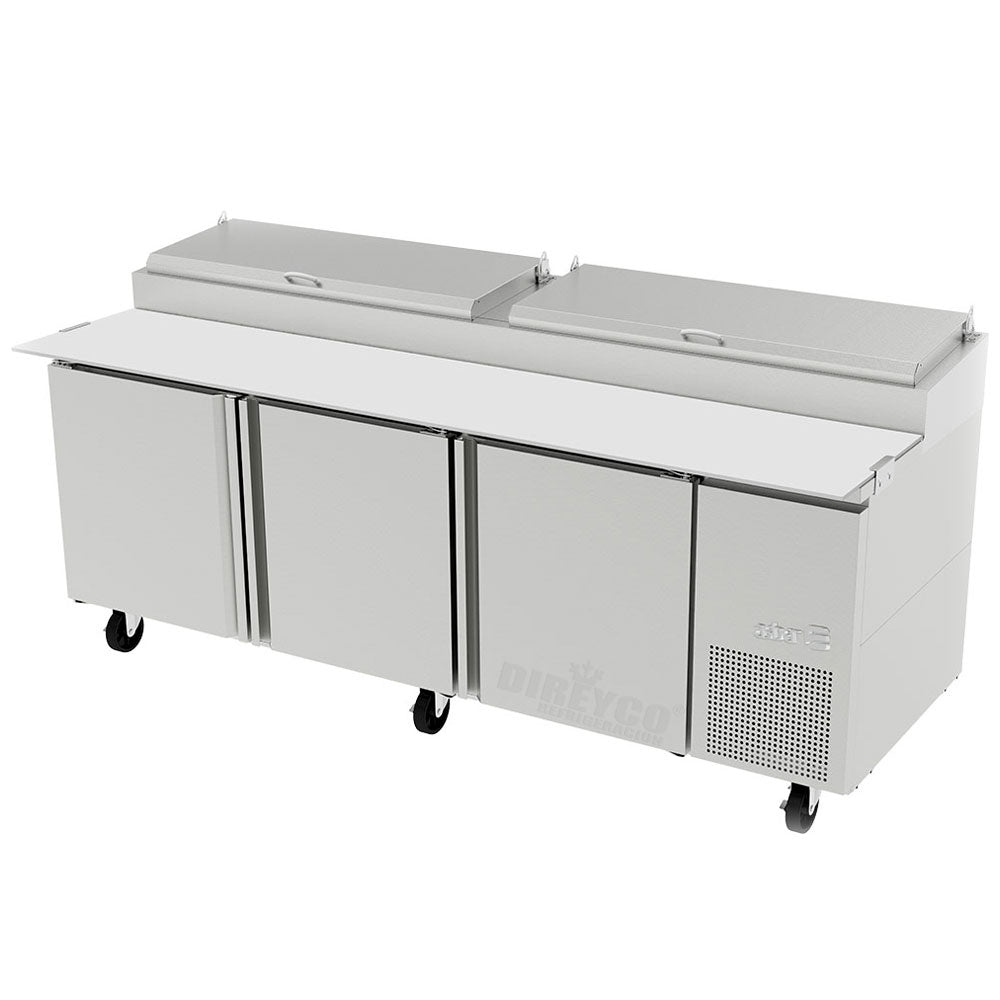 Mesa Refrigerada Asber APTP-93 Para PreParación De Pizzas