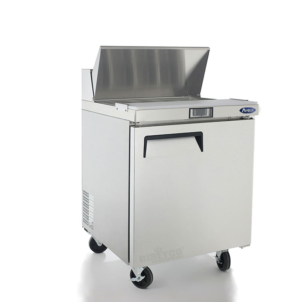 Mesa Refrigerada Atosa MSF8301GR Para Preparación De Sandwiches Una Puerta