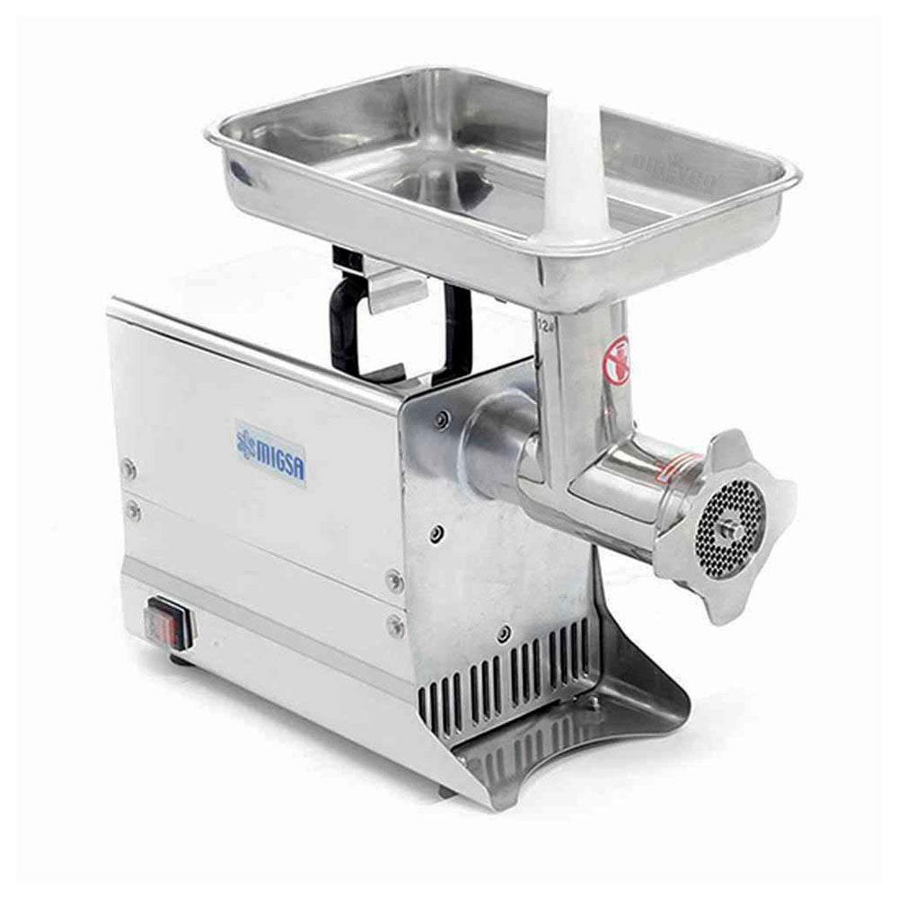 Molino De Carne Migsa HFM-12 Comercial Motor De 3/4 H.P.