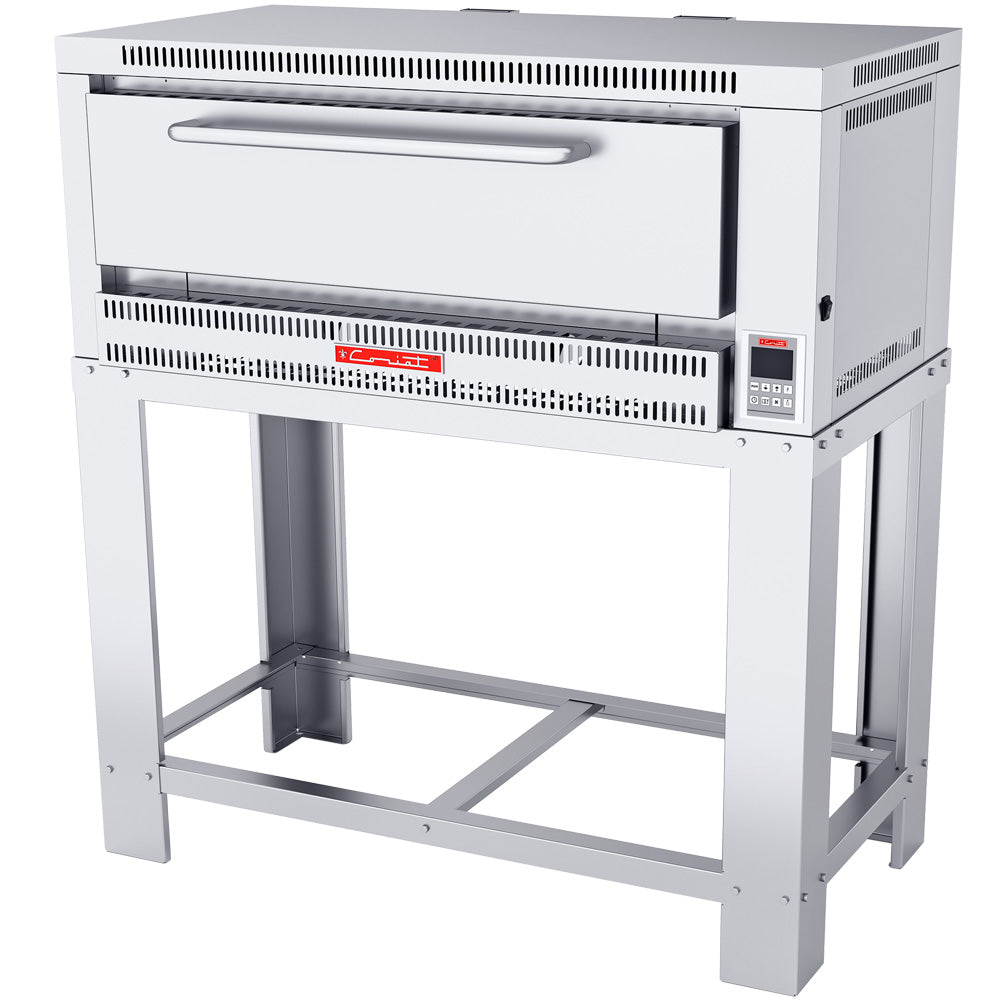 Horno Pizzero Coriat PIZZINO-2 PETIT Para 2 Pizzas De 40 Cm Con Piso Refractario y Termostato Digital Linea Eco