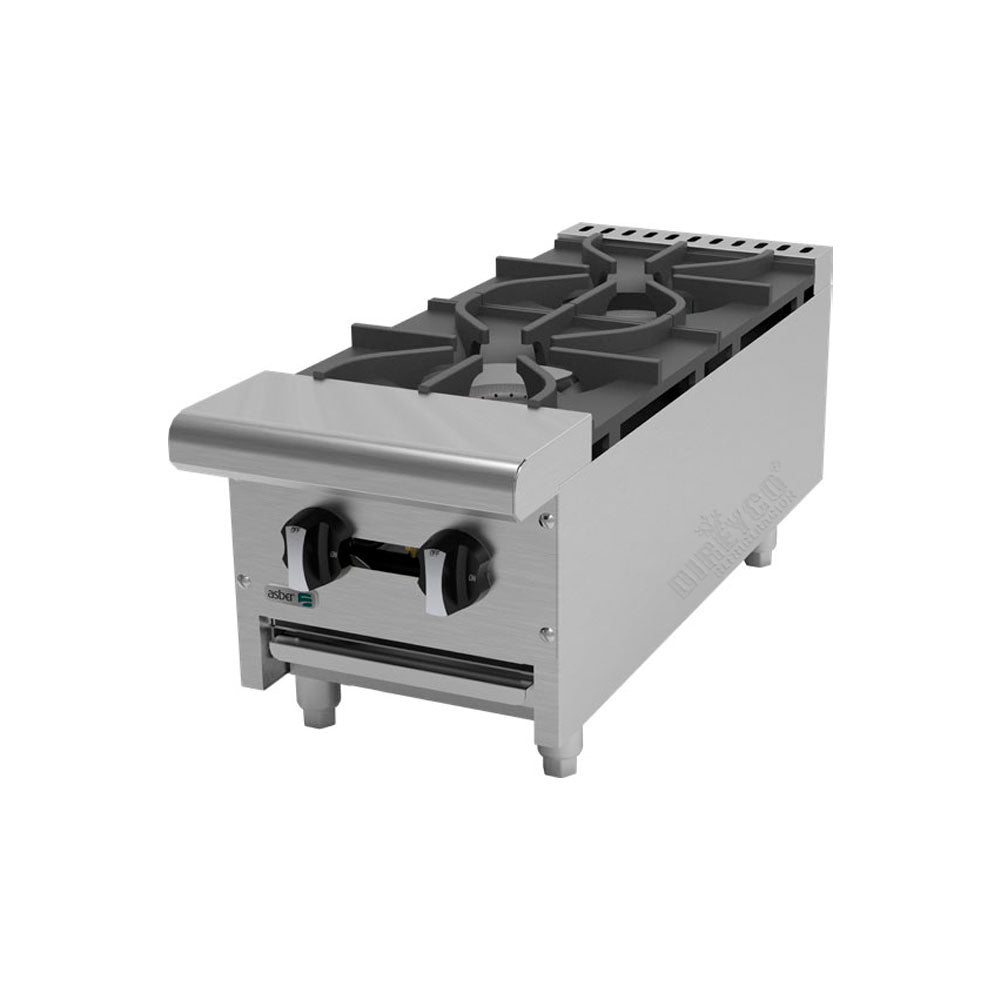 Parrilla Asber AEHP-2-12 - 2 Quemadores