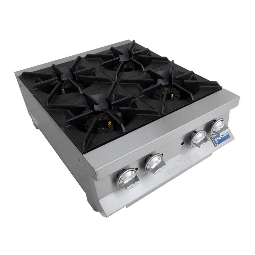 Parrilla San-Son SS4Q Con 4 Quemadores Tipo Helice