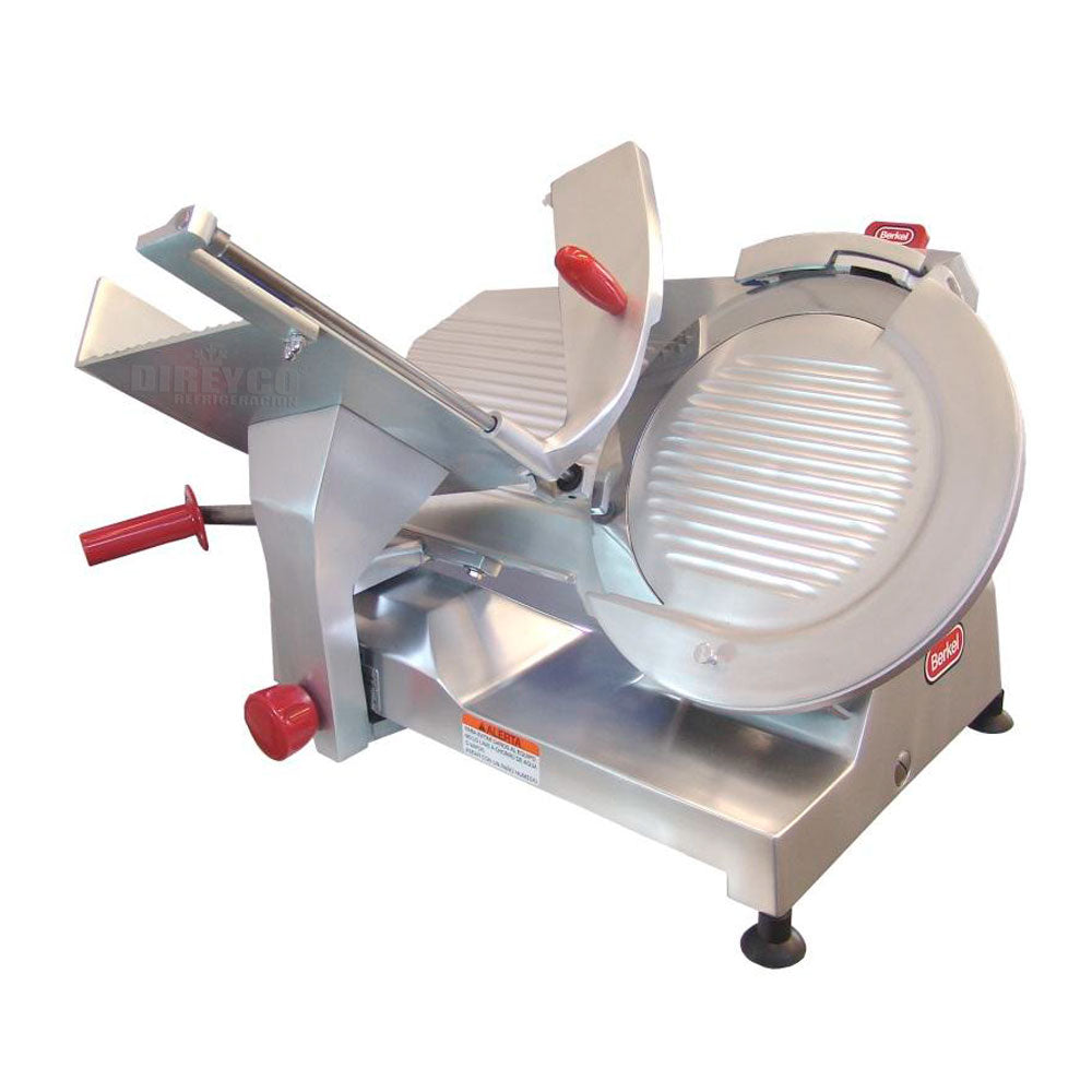 Rebanadora Cobacorp 829-A Con Cuchilla De Acero Al Cromo Duro De 350 mm