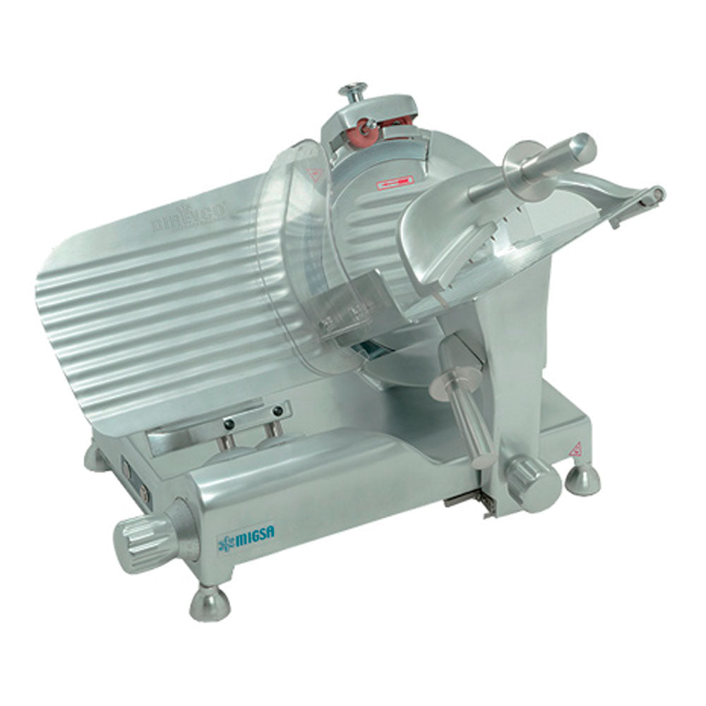 Rebanadora Migsa HBS-330G Transmision De Engranes Para Carnes Frías Cuchilla De 33 cm