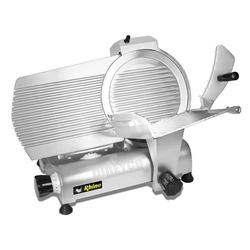 Rebanadora Rhino SLI-300 De Aluminio Anodizado Con Cuchilla De 300 mm