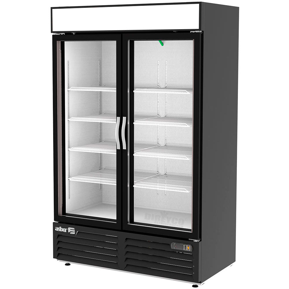 Refrigerador Asber ARMD-37-HC Doble Puerta De Cristal Merchandiser Line