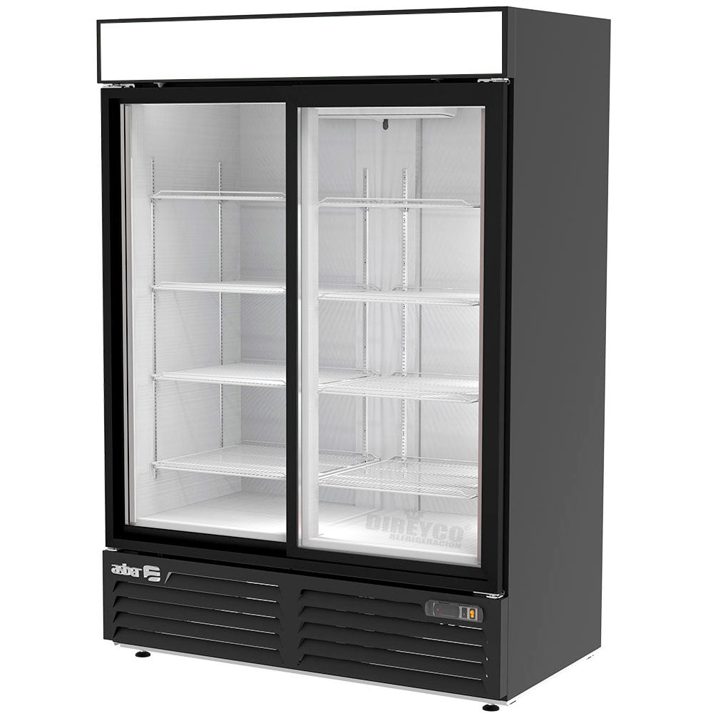 Refrigerador Asber ARMD-47-SD-HC MERCHANDISER Puertas Corredizas