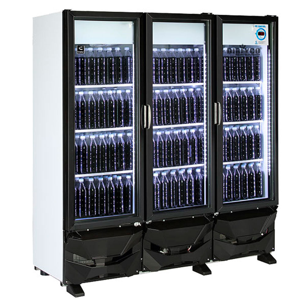 Refrigerador Criotec CFX-64 3P Tres Puertas De Cristal