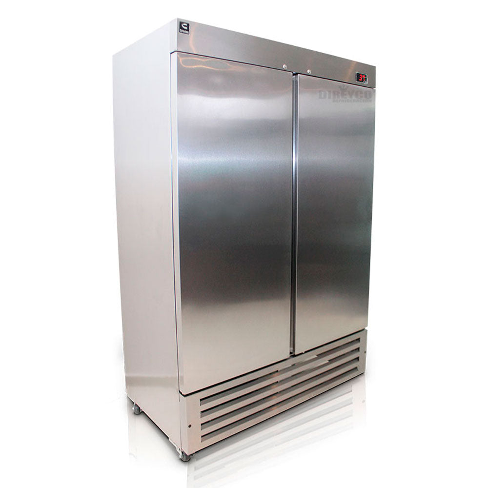 Refrigerador Criotec FSM-42-HC Vertical en Acero inoxidable Linea Profesional Doble Puerta