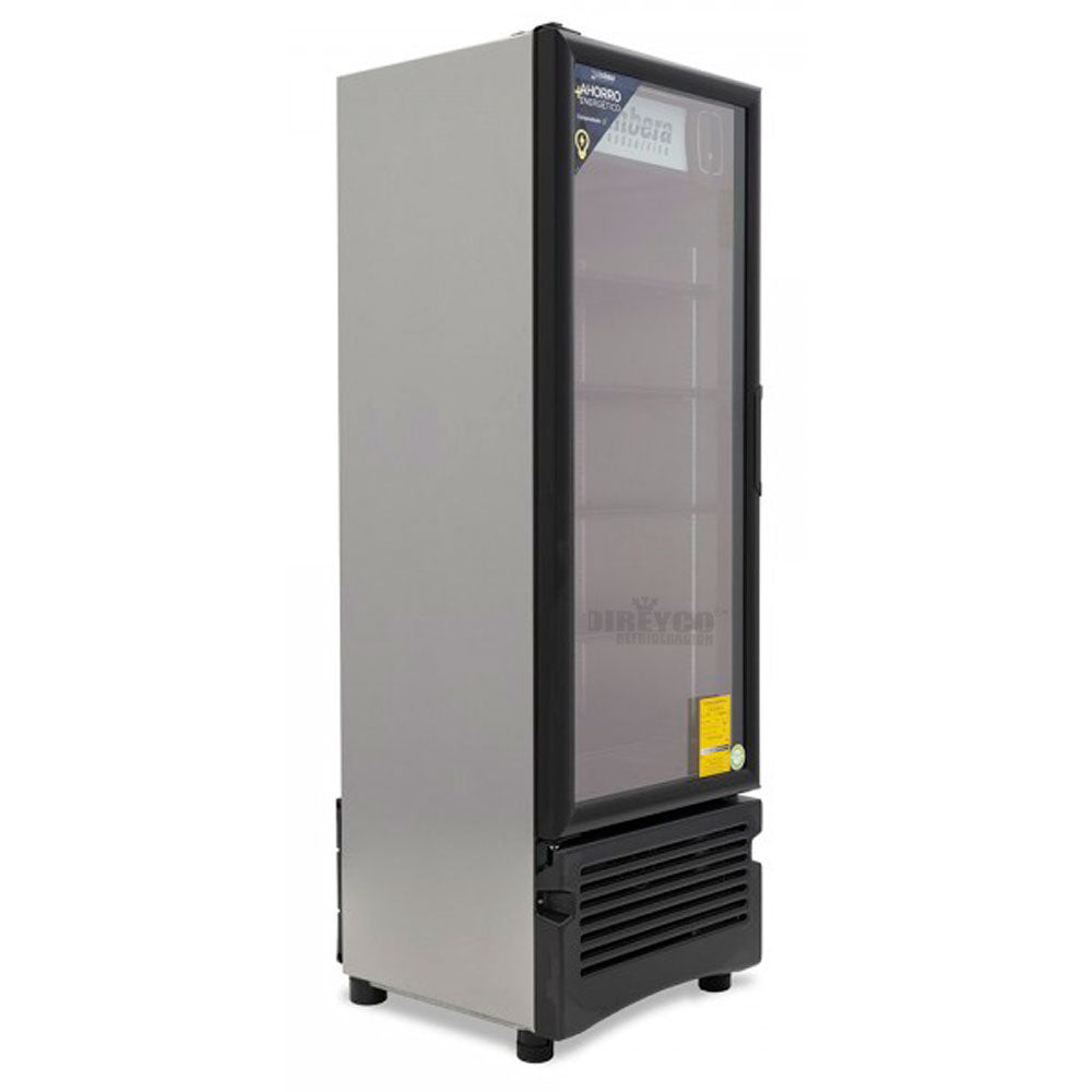 Refrigerador Imbera VR-12 Acero Inoxidable Puerta De Cristal - 1021744