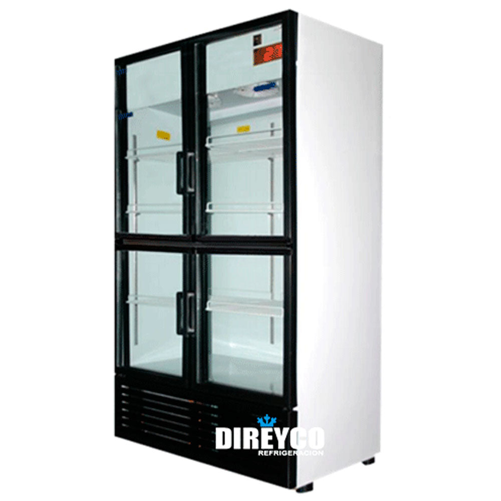 Refrigerador Masser VBL-600-4P Cuatro Puertas De Cristal