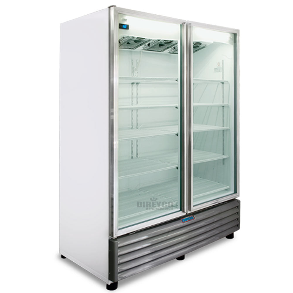 Refrigerador Nieto RB-800 Doble Puerta De Cristal By Metalfrio