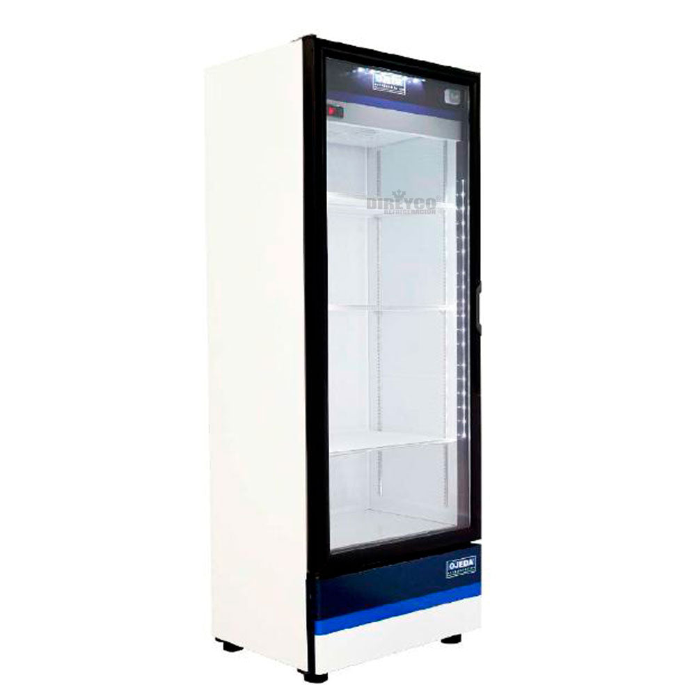 Refrigerador Ojeda RV-20 * RVP-20 - Puerta de Cristal