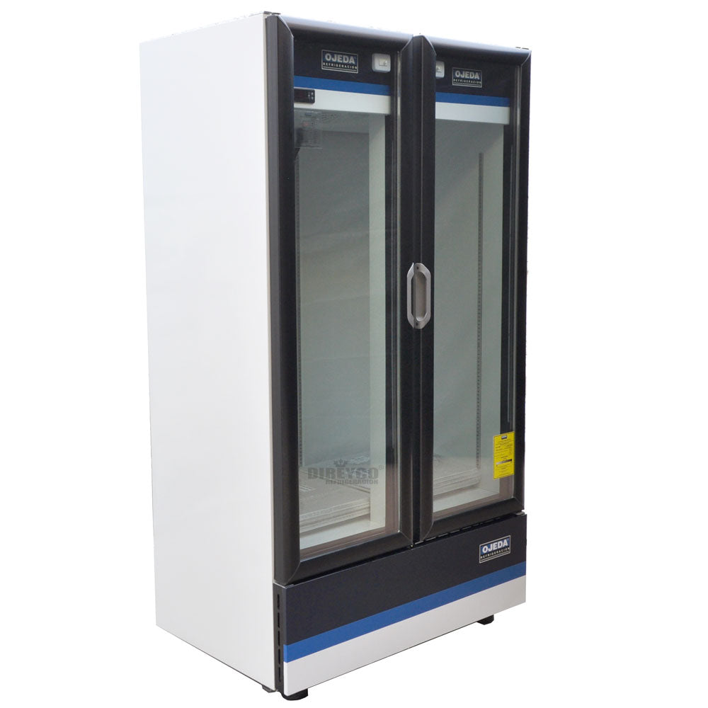 Refrigerador Ojeda RV-26H - 2 Puertas De Cristal