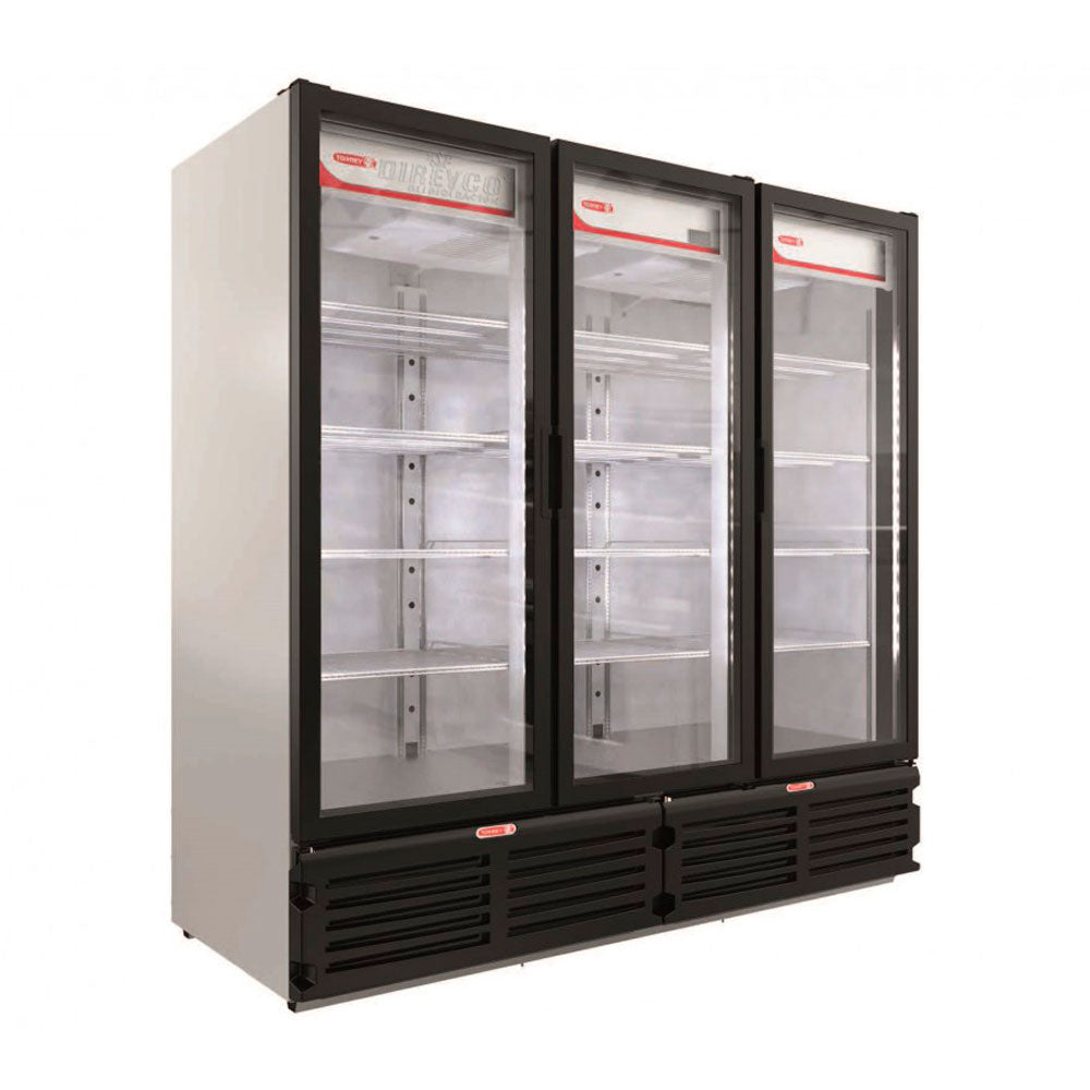 Refrigerador Torrey G372 Tres Puertas De Cristal