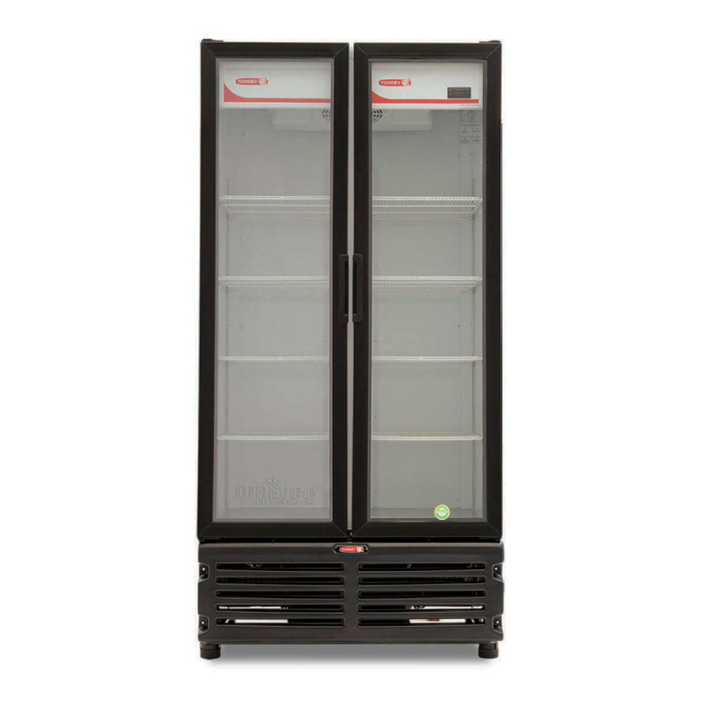 Refrigerador Torrey TVC26 * RV26 Doble Puerta De Cristal