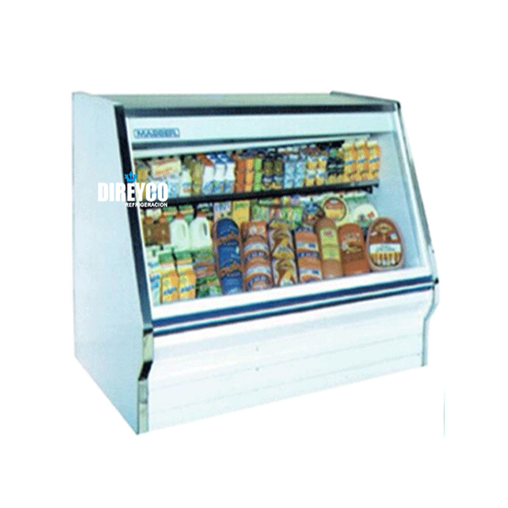 Vitrina Masser RHNA-1000 Cristal Recto Entrepaños De Acero Inoxidable