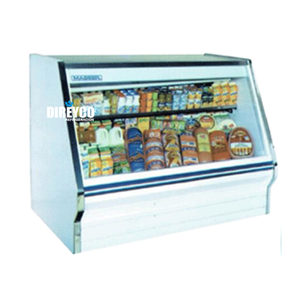Vitrina Masser RHNA-1500 Cristal Recto Entrepaños De Acero Inoxidable