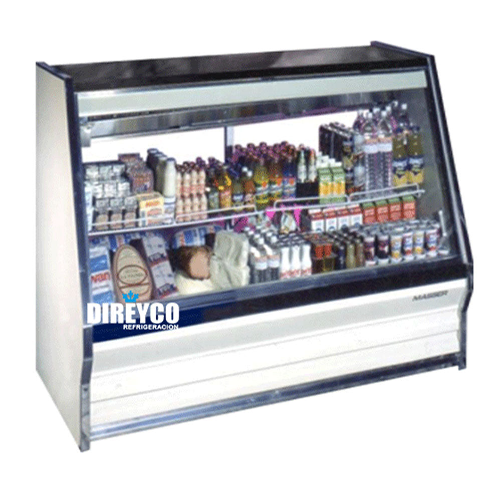 Vitrina Masser RHNL-1500-P Cristal Recto Parrillas Ajustables