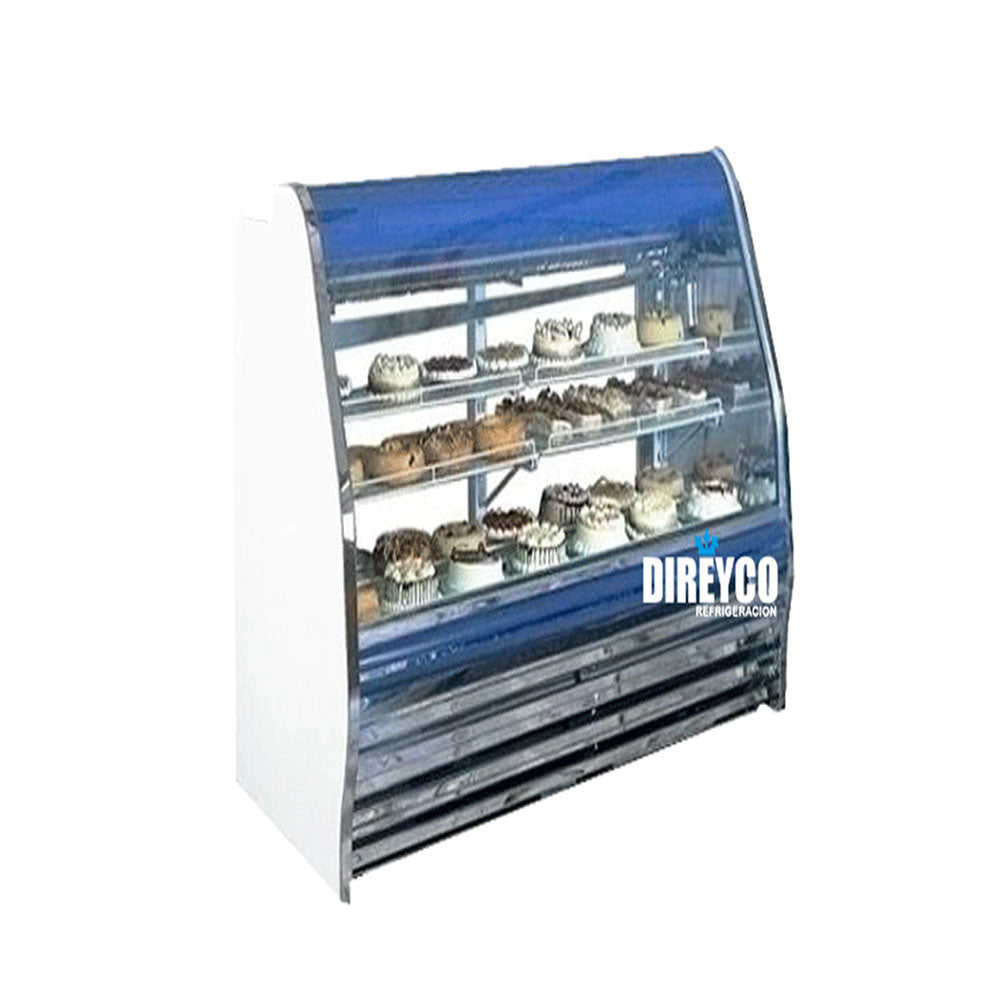 Vitrina Masser RHNVC-1000 Cristal Curvo Retro Parrillas Ajustables