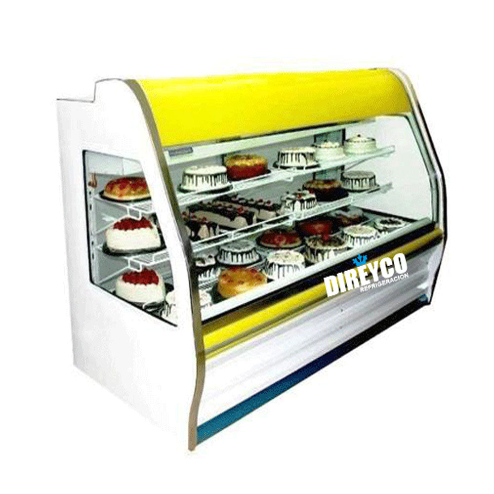 Vitrina Masser RHNVC-1500CC Cristal Doble Curva Parrillas Ajustables