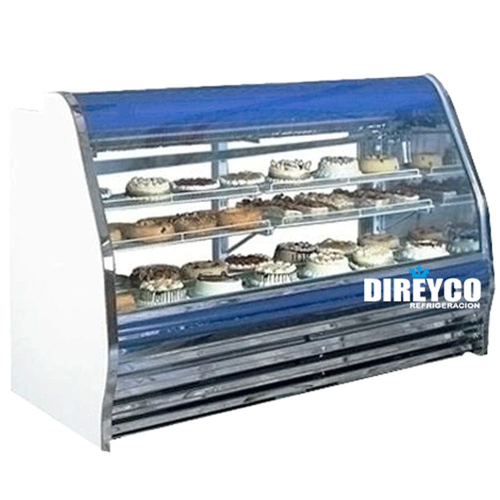 Vitrina Masser RHNVC-2000 Cristal Curvo Retro Parrillas Ajustables